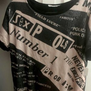 (NEW) Sex Pistols Shirt Size Women’s Large